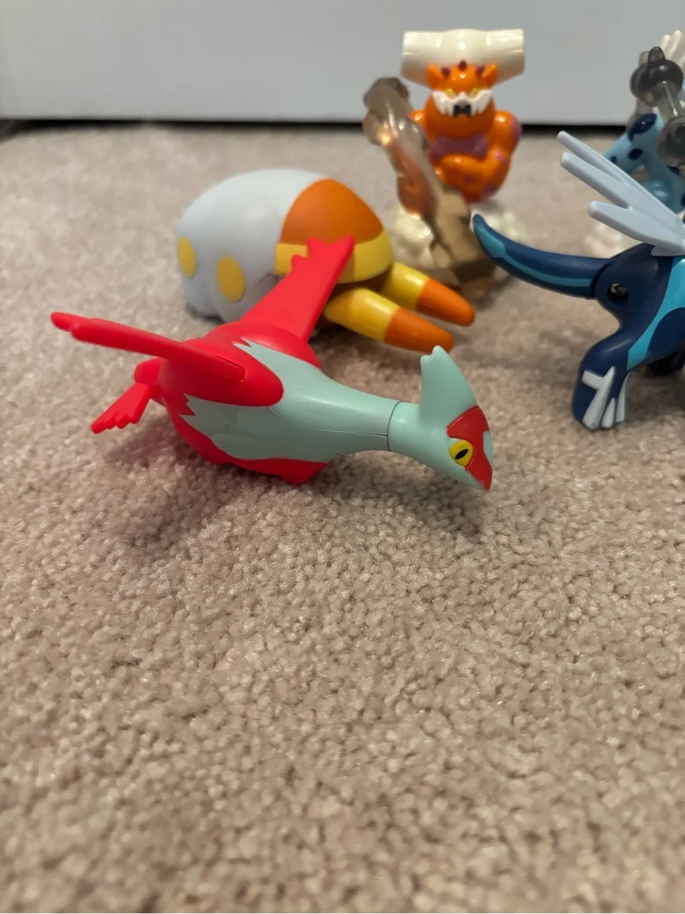 Pokemon Landorus Thunderus Dialga McDonalds Toy Lot Latias Grubbin Collectible